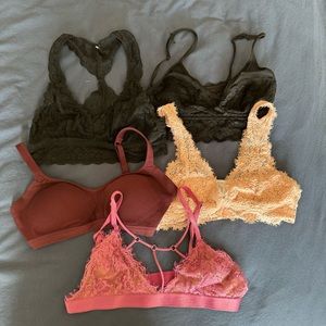 Bundle of 5 Bralettes